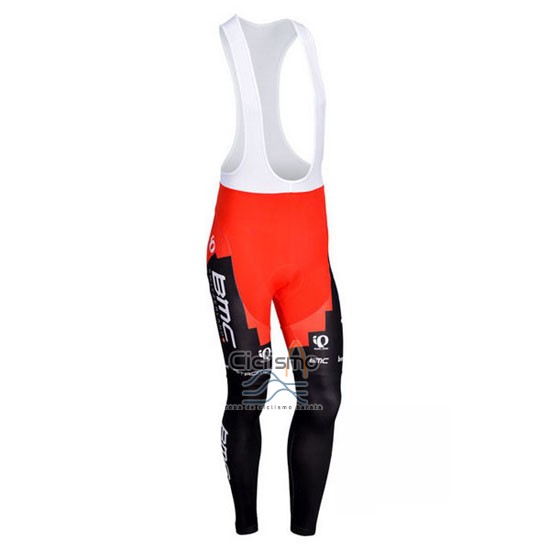 Bmc Ropa Ciclismo Culotte Largo 2013 Mangas Largas Negro y Rojo